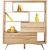 стеллаж bookcase коричневый в Красноярске