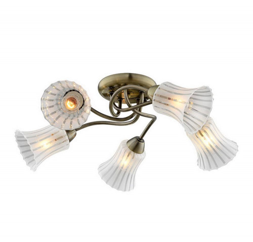 потолочная люстра idlamp nanzen 245/5pf-oldbronze в Красноярске