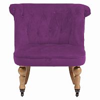 кресло amelie french country chair фиолетовое в Красноярске