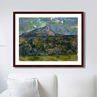 картина: mont sainte-victoire, 1906г. в Красноярске