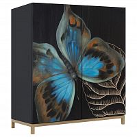 комод butterfly черный в Красноярске