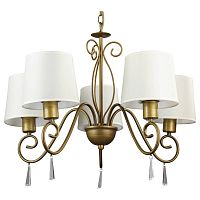 подвесная люстра arte lamp carolina a9239lm-5br в Красноярске