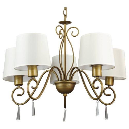 подвесная люстра arte lamp carolina a9239lm-5br в Красноярске