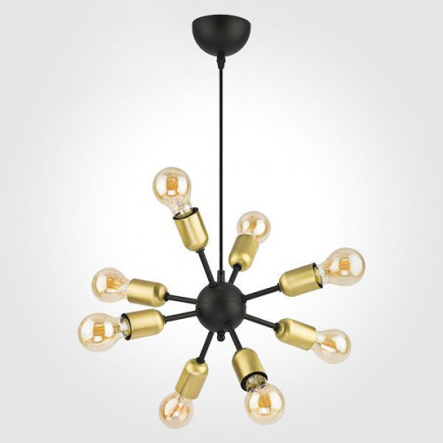 подвесная люстра tk lighting 1468 estrella black в Красноярске