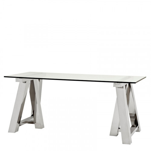 письменный стол marathon от eichholtz прозрачный/стальной в Красноярске