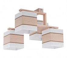 потолочная люстра tk lighting 562 lea white 4 в Красноярске