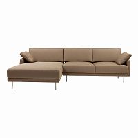 диван camber sofa угловой бежевый в Красноярске