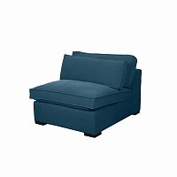 элемент дивана so086-2-10-n deep size king armless chair прямой синий в Красноярске