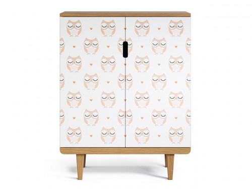 комод triptikh натуральный дуб принт №058 в Красноярске