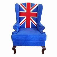 каминное кресло union jack classic в Красноярске