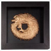 декор copper fish wood frame в Красноярске