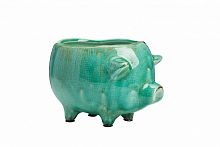 цветочный горшок pig planter голубой в Красноярске