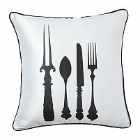 подушка со столовыми приборами tableware white в Красноярске