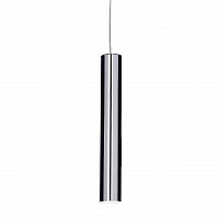 подвесной светодиодный светильник ideal lux ultrathin sp1 small round cromo в Красноярске