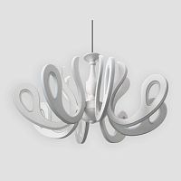 потолочная светодиодная люстра ambrella light orbital classic fk82/8 wh 504w d820 в Красноярске