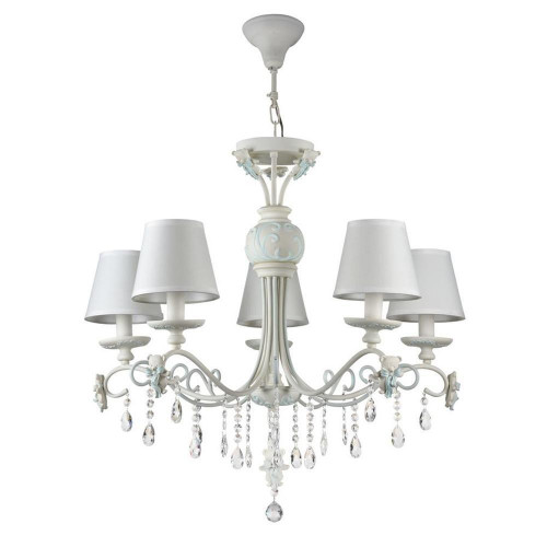 подвесная люстра maytoni laurie arm033-05-bl в Красноярске