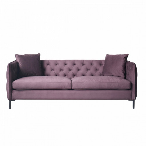 диван masen sofa прямой фиолетовый в Красноярске