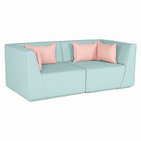 диван cubit sofa прямой голубой в Красноярске