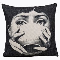 арт-подушка tea time fornasetti в Красноярске