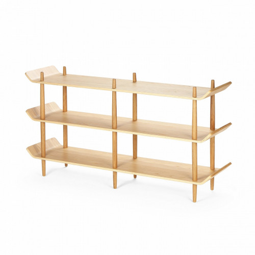 стеллаж bentwood двойной светло-коричневый в Красноярске