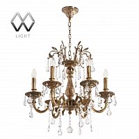 подвесная люстра mw-light свеча 301013506 в Красноярске