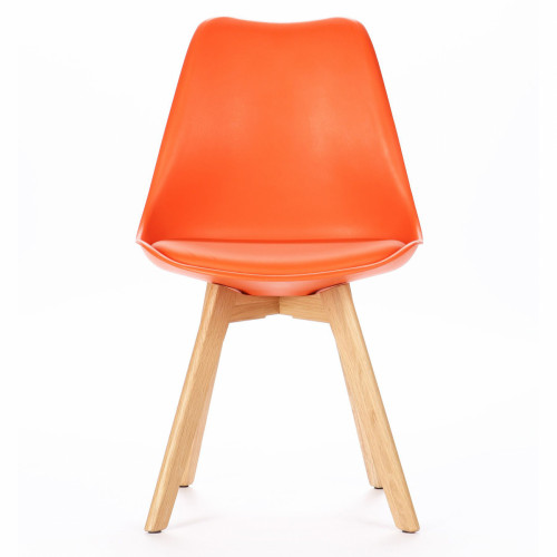 стул sephi (eames style) оранжевый в Красноярске