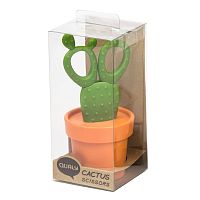 ножницы cactus с держателем, оранжевые с зеленым в Красноярске