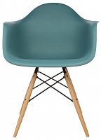 стул klassic premium daw бирюзовый (eames style) в Красноярске