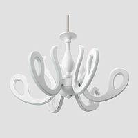 потолочная светодиодная люстра ambrella light orbital classic fk81/6 wh 292w d640 белая в Красноярске