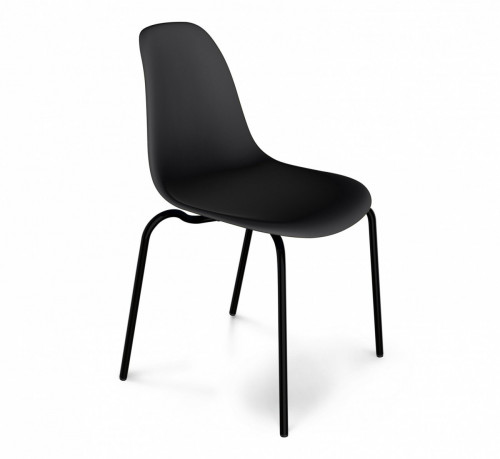 стул dsr черный s30 (eames style) в Красноярске