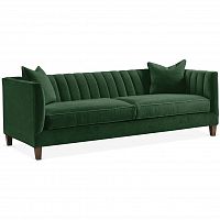 диван penelope sofa прямой зеленый в Красноярске