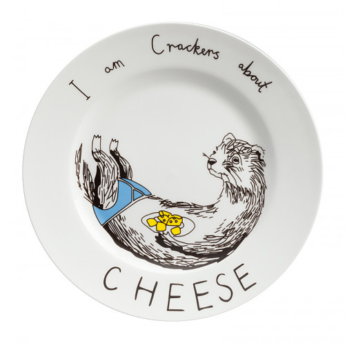 тарелка i am crackers about cheese в Красноярске