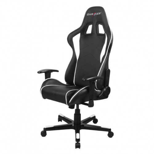 кресло геймерское dxracer formula черно-белое в Красноярске