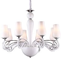 подвесная люстра arte lamp biancaneve a8110lm-8wh в Красноярске