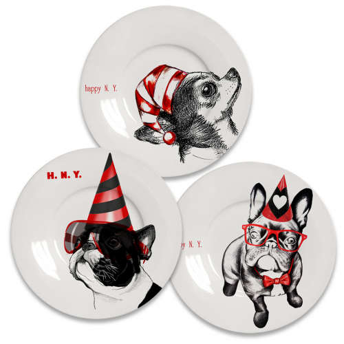 сет новогодний щенок (3 шт.) в Красноярске