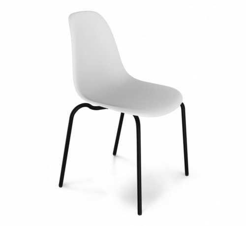 стул dsr белый s30 (eames style) в Красноярске