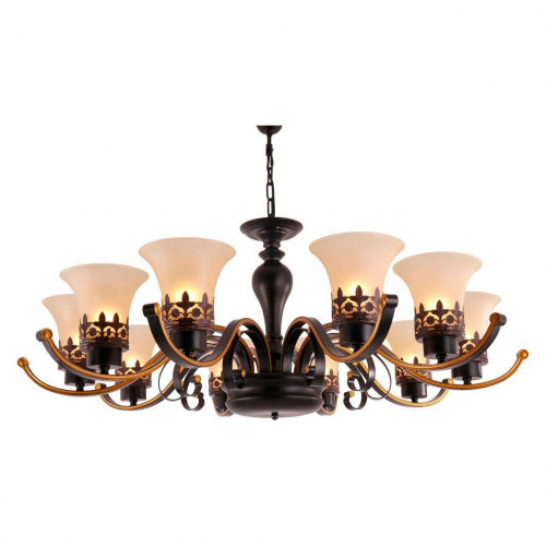 подвесная люстра toplight florence tl7490d-08bl в Красноярске