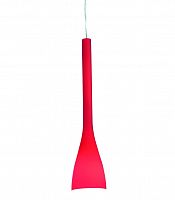 подвесной светильник ideal lux flut sp1 small rosso в Красноярске