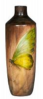 ваза настольная fresco yellow butterfly в Красноярске