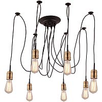 подвесная люстра arte lamp mazzetto a4290sp-7bk в Красноярске